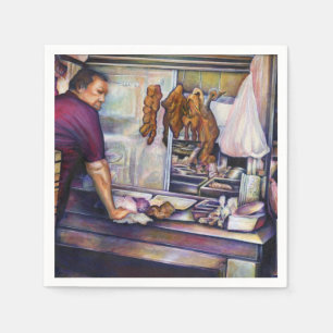 Sun-Kissed Chicken, Singapur Serviette