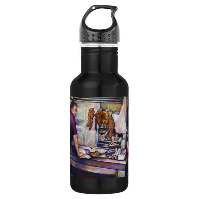 Sun-Kissed Chicken, Singapur Trinkflasche (Vorderseite)