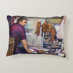 Sun Kissed Chicken, Singapur Zierkissen