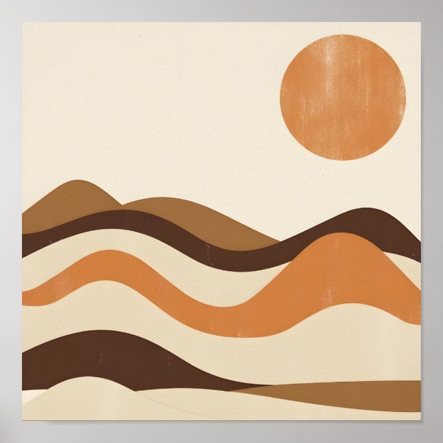 Sun-Kissed Desert Dreams Poster (Vorne)