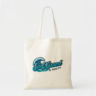 Sun Kissed & Salty Seaside Design Tragetasche