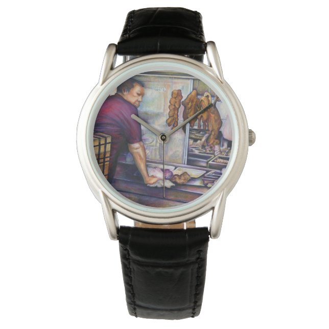 Sun-Kissed Singapore Armbanduhr (Vorderseite)