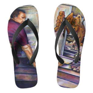 Sun Kissed Singapur Flip Flops