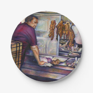 Sun Kissed Singapur Pappteller