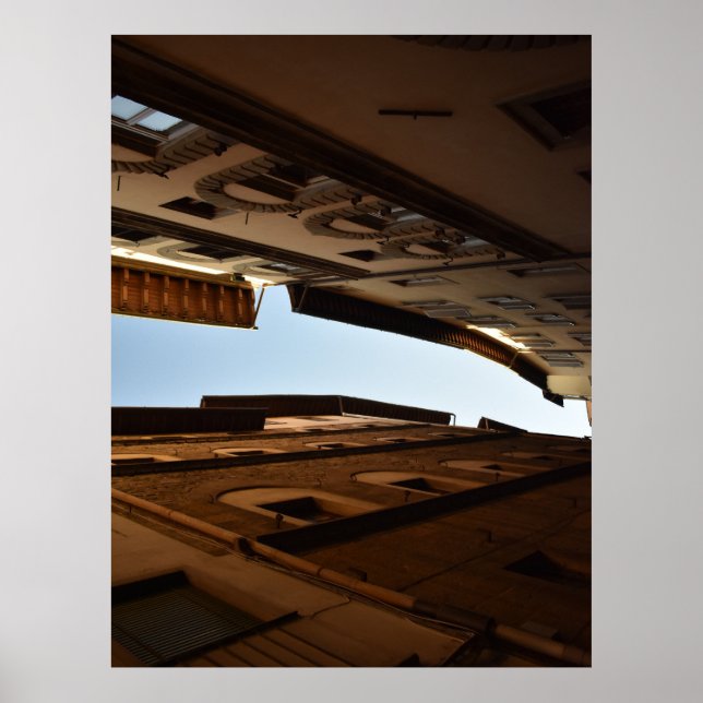 Sun-kissed Street Poster (Vorne)