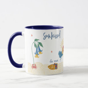 Sun Kissed Tasse - Whimsical Ocean Inspiriert Cup