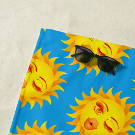 Sun Kisses, Sun Print Strandtuch