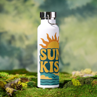 Sun Kisswasser Flasche - Retro ästhetisches Hydver