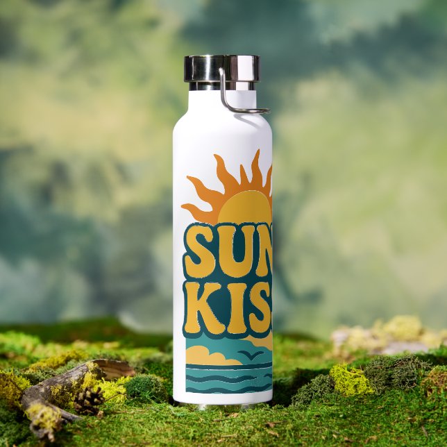 Sun Kisswasser Flasche - Retro ästhetisches Hydver (Außenbereich (gedreht))