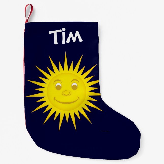 Sun Kleiner Weihnachtsstrumpf (Vorderseite)