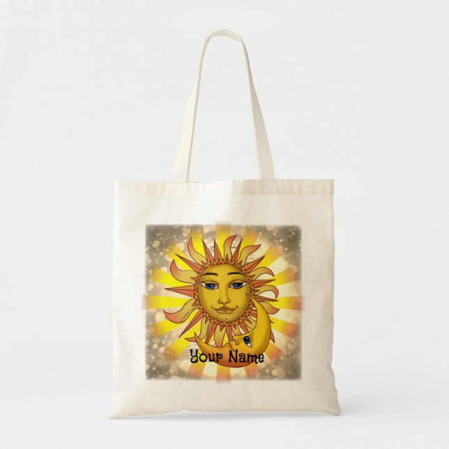 Sun Lieben Moon Tragetasche (Vorne)