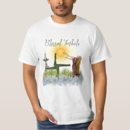 Sun Light Brigid's Cross Imbolc Celtic Wicca T-Shirt