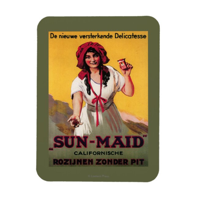 Sun Maid California Raisin Poster Magnet (Vertikal)