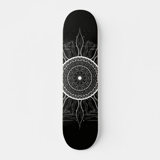 Sun Mandala 2 Skateboard (Vorne)