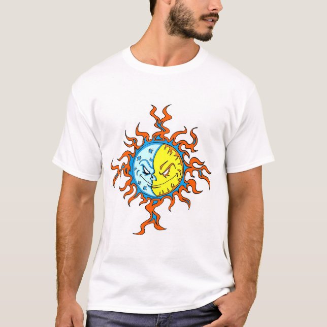 Sun/Mond T-Shirt (Vorderseite)