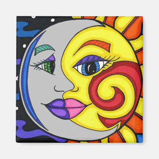 Sun & Moon Magnet