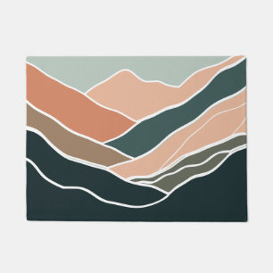 Sun & Moon Mountains Fußmatte