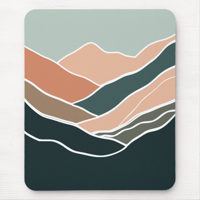 Sun & Moon Mountains Mousepad (Vorne)