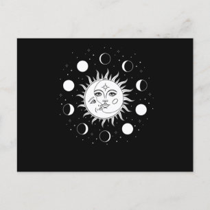 Sun Moon Occult Postkarte