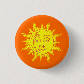 Sun-Motiv-Knopf-Button-Abzeichen Button