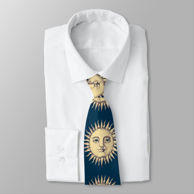Sun Necktie Krawatte (Gebunden)
