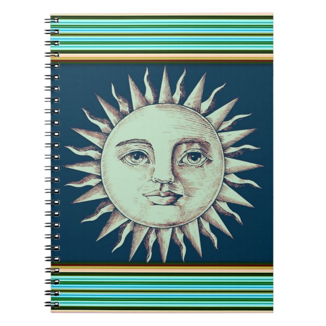 Sun Notebook Notizblock (Vorderseite)
