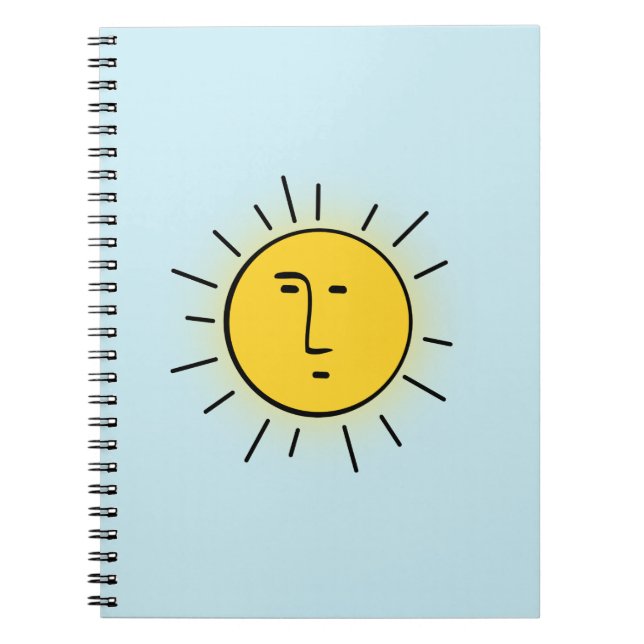 Sun Notizblock (Vorderseite)