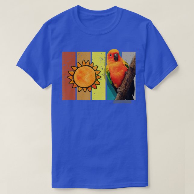 Sun Parakeet Parrot Bird Men Frauen Kinder T-Shirt (Design vorne)