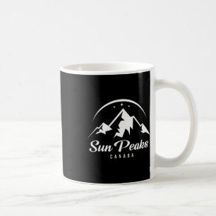 Sun Peaks Canada Ski Resort Skifahren Snowboarden Kaffeetasse