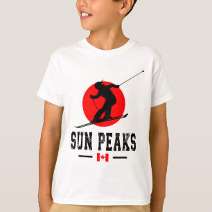 Sun Peaks Canada Skigebiet Rocky Mountains Kanada T-Shirt