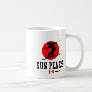 Sun Peaks Kanada Skigebiet Rocky Mountains Kanada Kaffeetasse