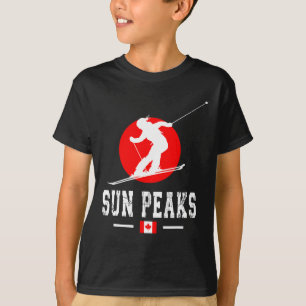 Sun Peaks Kanada Skigebiet Rocky Mountains Kanada T-Shirt