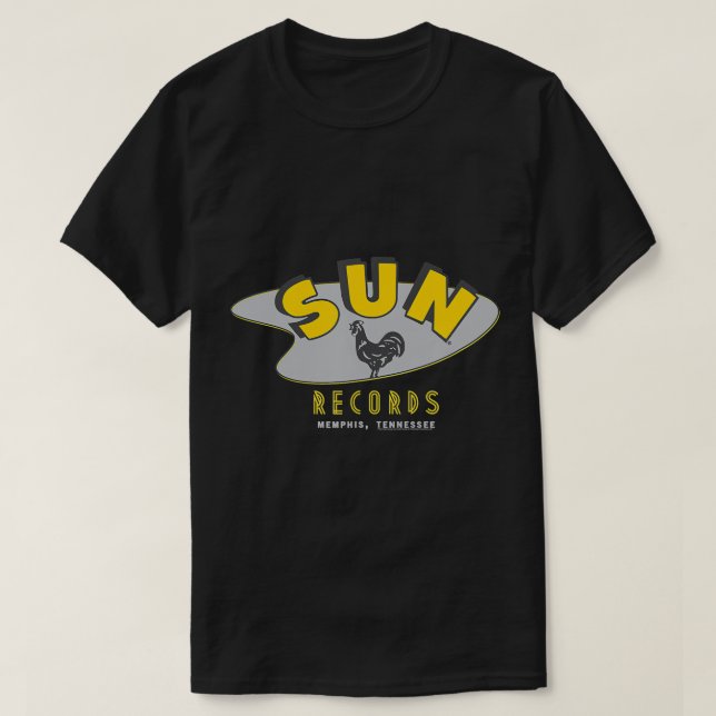 Sun Platten Boomerang T - Shirt (Design vorne)