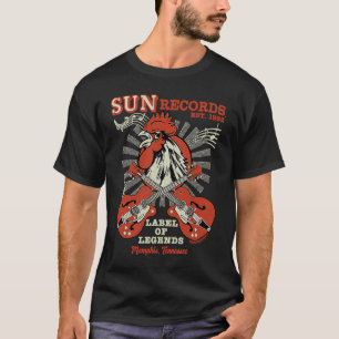 Sun-Platten-Etikett für Legends T-Shirt