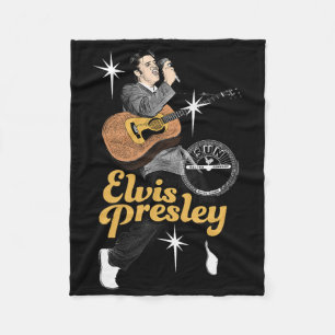 Sun Platten X Elvis Presley Tanz mit Sternen Fleecedecke