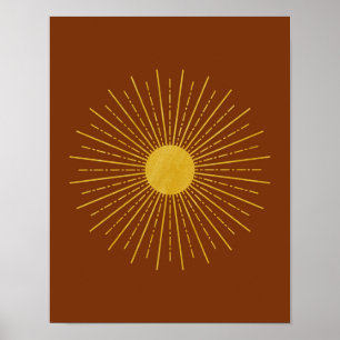 Sun Poster, Sun Art Print, Sun Wall Art, Sun Print Poster