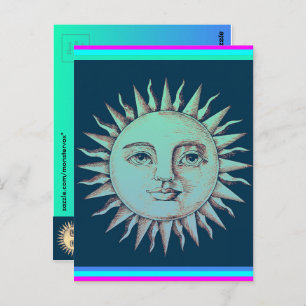 Sun Postkarte