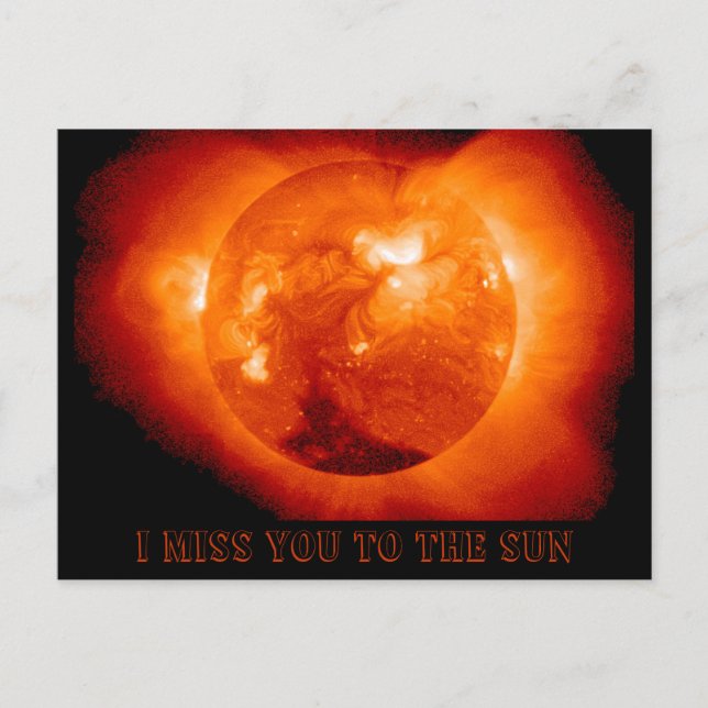Sun Postkarte (Vorderseite)