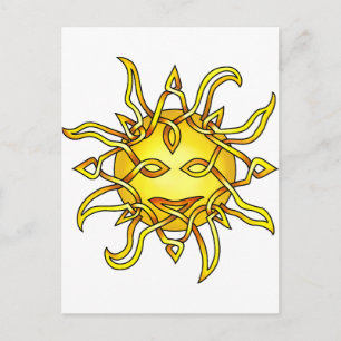 Sun Postkarte