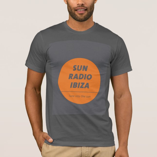 Sun Radio Ibiza Shirt grey (Vorderseite)
