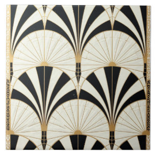 Sun Ray Silhouette Fliese