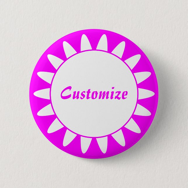 Sun Ray Template - 3 - Magenta Button (Vorderseite)