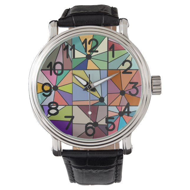 Sun Rays Armbanduhr (Vorderseite)