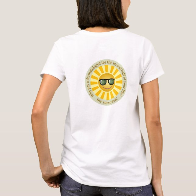 Sun-Richtungs-T - Shirt (Rückseite)