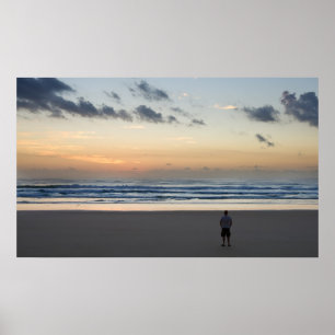 Sun Rise on Fraser Island Poster