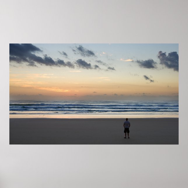 Sun Rise on Fraser Island Poster (Vorne)