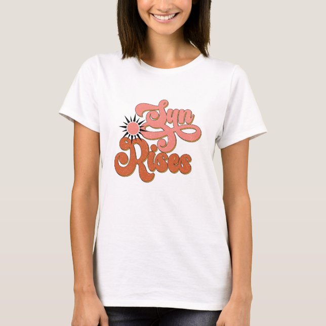 Sun Rises T-Shirt (Vorderseite)
