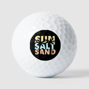 Sun Salt Sand Beach Sommer Golfball