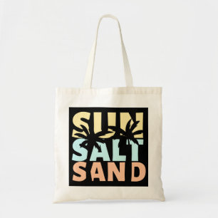 Sun Salt Sand Beach Sommer Tragetasche
