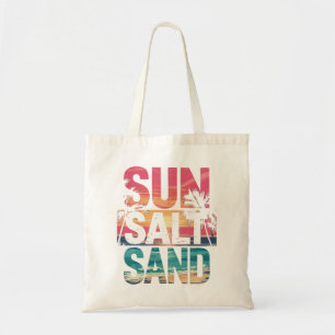 Sun Salt Sand Beach Vibes Tote Tasche